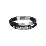 iXXXi Men Vicente Zilverkleurig Heren Armband 19cm