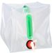 Gerimport Campingdouche waterzak - 20 liter - met kraantje - Transparant