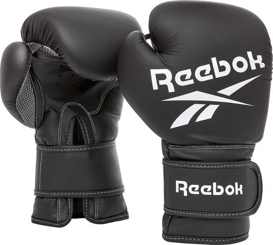 Reebok bokshandschoenen zwart 12oz