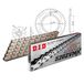 Kettingset DID Kettingset staal 520ZVM-X / 102 klinknagel slot voor Yamaha XT L Tenere 600 cc Bj. 1984-1986