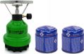 Merkloos Camping kookstel - Metaal - Groen - 1 Brander