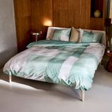Auping Gentle clover Dekbedovertrek - Tweepersoons 240 x 220 cm - Biologisch katoen - Groen