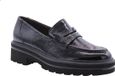 Paul Green 2961-012 Damesloafers Zwart Suède