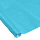 Homéa Vitamine tafelkleed van damastpapier, 1,18 x 5 m, blauw