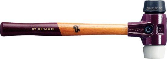 Halder Simplex Hammer - Rubber/Superplastic - Wood - 1510g - 60mm