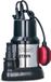 EL Pumps CT 3674 Pompe submersible / Pompe serpillière - 10800l/h - 600W - Hauteur de refoulement 8 m - Avec flotteur - Inox - Aspirateur plat