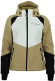 Peak Mountain Damesjas Softshell Ametisffb Bruin XL