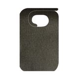 Garcia de Pou Adult Bibs Spundbond, Pp, Zwart, 36x60 CM