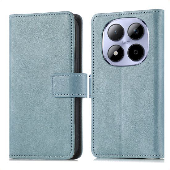 imoshion Hoesje - Geschikt voor Xiaomi Redmi Note 15 Pro (5G) - Luxe Bookcase - Lichtblauw