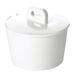 Tescoma suikerpot, plastic, wit, 9,6 x 9,6 x 8,7 cm