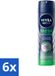 NIVEA MEN 6 x Deodorant Spray Fresh Sensation - 150 ml