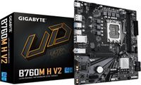 GIGABYTE B760M H V2 moederbord Intel B760 Express LGA 1700 micro ATX