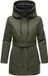 Navahoo Dames parka Eishauch 14 Dark Olive 3XL