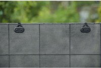 Nature Clipsluiting Bevestigingsklemmen - Donker grijs (10 Stuks)