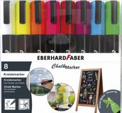 Eberhard Faber Krijtmarker Set - 8 stuks