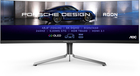 AOC Porsche PD49 49" DQHD QDOLED Gaming Monitor - 240Hz, Curved, USB-C, KVM