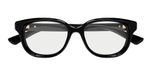 Gucci GG1978O Lunettes de Vue Femme Noir Papillon 52mm