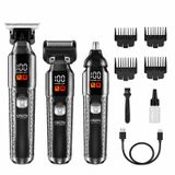 MY2 TEC 3-in-1 Elektrische Haarkapper Scheerapparaat Neushaartrimmer Oplaadbare Baardverzorgingsset Voor Mannen Multifunctionele Haartrimmer
