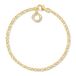 Thomas Sabo Bransoletka Charms srebrna pozłacana X0243-413-39-L15.5