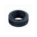 HAAS raccord de tuyau de chasse, noir, convient aux tuyaux de réservoir de chasse 44 mm
