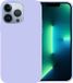 Ceezs telefoonhoesje geschikt voor Apple iPhone 13 Pro Max hoesje siliconen - backcover - optimale bescherming - violet
