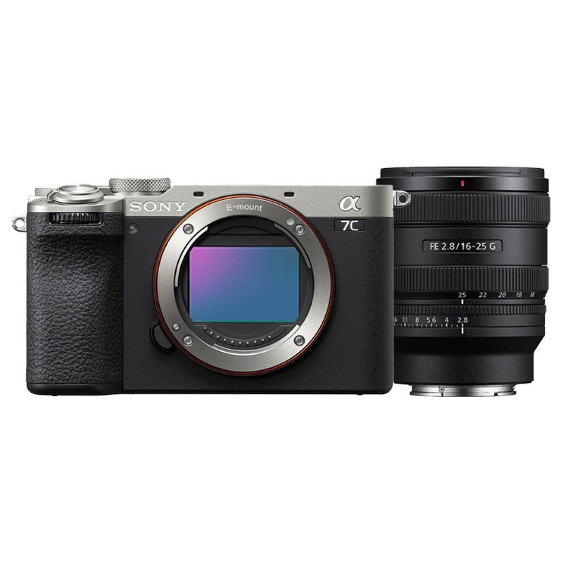 Sony Alpha 7C II - Zilver - 16-25mm F/2.8 G Lens