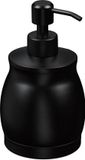 Merkloos Relaxdays Zeeppompje 390 ml - RVS - Vrijstaand - Zwart
