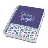 Sigel - Spiraal notitieboek - Jolie - A5 - Hardcover - 240 pagina's - Stippen - 120 grams papier - Fairy Gems
