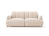 Maisons du Monde Bestmobilier - Luigi - Rechte 3-zitsbank van corduroy, beige