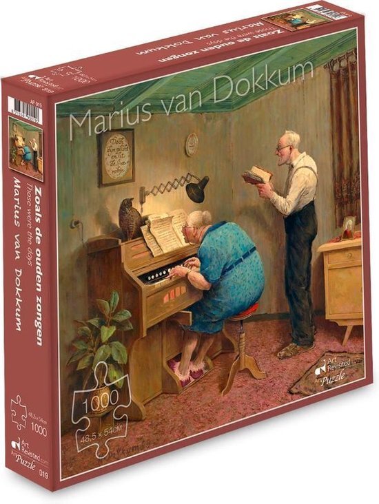 Art Revisited Zoals de Ouden Zongen - Marius van Dokkum Puzzel (1000 stukjes