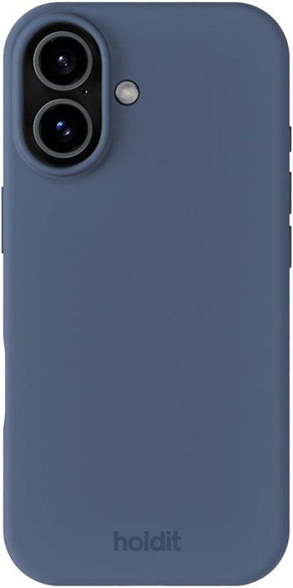 Holdit Silicone Case geschikt voor Apple iPhone 17 - Pacific Blue