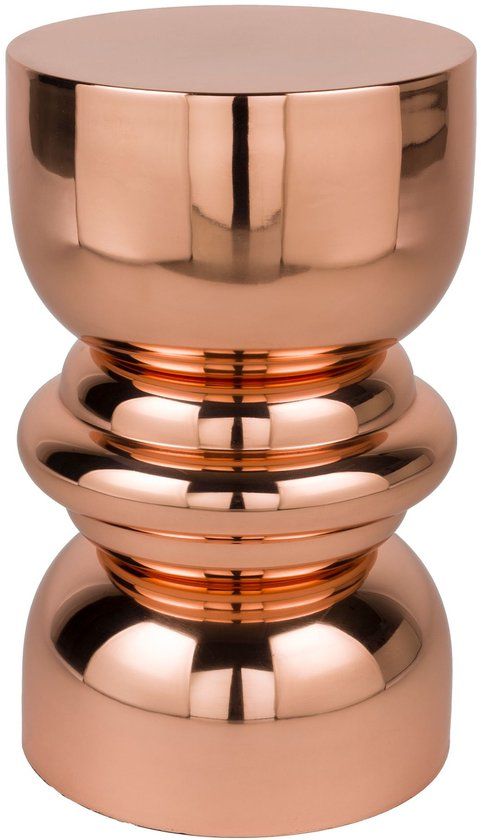 Housecraft Living Kinga Bijzettafel Rond 29.50 cm Koper