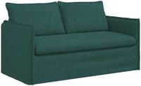 vidaXL Bank Donkergroen Stof 156 x 82 x 85 cm