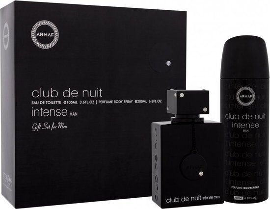 Armaf - Club De Nuit Intense Man Giftset Eau de toilette 105 Ml A Deospray 200 Ml gift set / heren