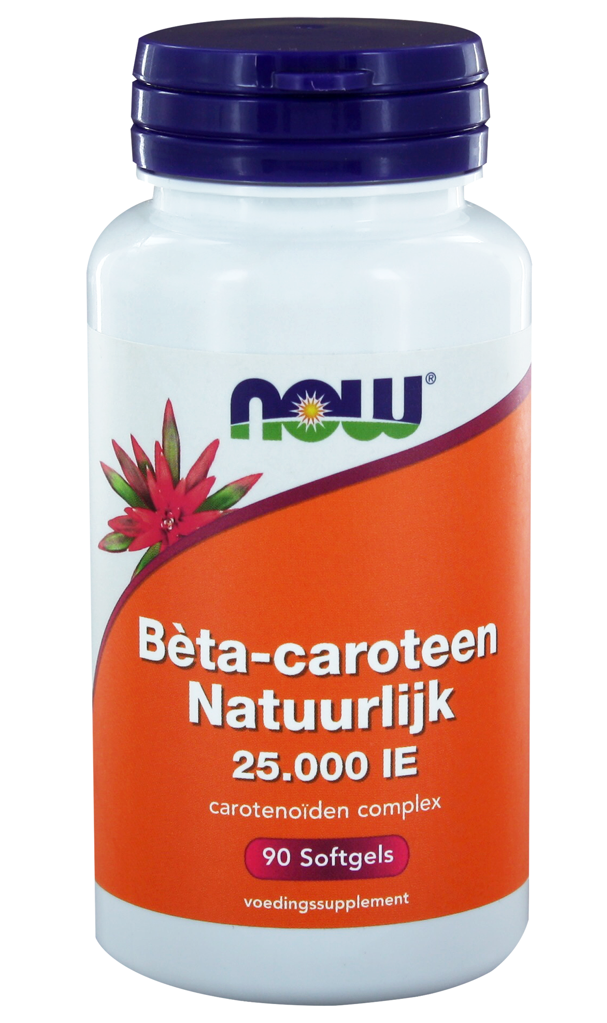 NOW Beta-Caroteen Natuurlijk Softgels - 0733739112880