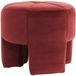 Light & Living Poef Batoemi - Rood - Ø51x45cm - Modern