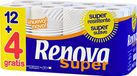 Renova Wit toiletpapier, 16 stuks