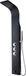 Klea Ahdet Panneau de douche thermostatique Acier inoxydable Noir mat