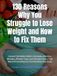 130 Reasons Why You Struggle to Lose Weight and How to Fix Them