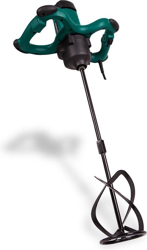 VONROC Verf / cementmenger 1800W - Incl. roerstaaf 140x600mm