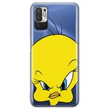 ERT GROUP mobiel telefoonhoesje voor Xiaomi REDMI NOTE 10 5G / POCO M3 PRO origineel en officieel erkend Looney Tunes patroon Tweety 002, gedeeltelijk bedrukt