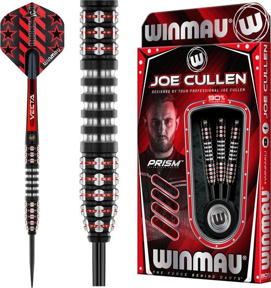 WINMAU Joe Cullen Ignition Series Steeltip Dartpijlen - 23g