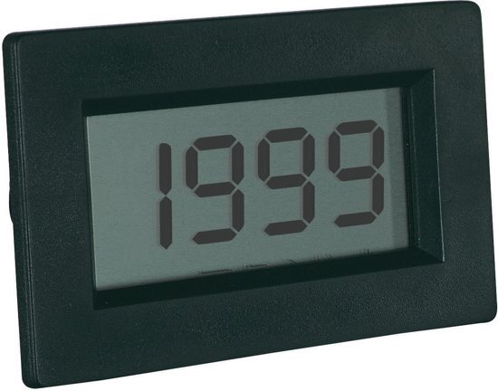 Peaktech LDP-135 3Â½-cijferig, LCD, 13 mm cijferhoogte, 200 mV DC voorinstelling