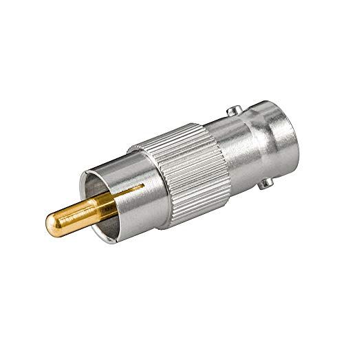 Wentronic BNC/RCA Adapter - Zilver