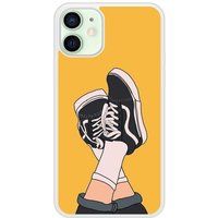 Apple iPhone 12 Sneakers Verstevigd hoesje met sublimatie bedrukking