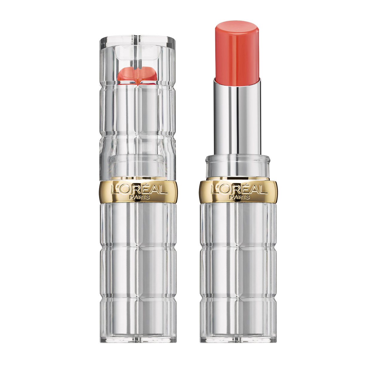 L'Oréal Make-Up Designer Color Riche Shine Lipstick - 245 High on Craze - Nude - Intens Glanzende Lippenstift - 4,54 gr.