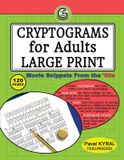 Cryptograms Feelingood Cryptograms for Adults Large Print: Movie Snippets From the '80s