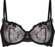 Hunkemöller Niet-voorgevormde beugel bh Peonie Zwart