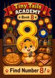 Trouver le numéro 8 ! : Une aventure de recherche et de comptage pour tout-petits et enfants d'âge préscolaire (3-5 ans)