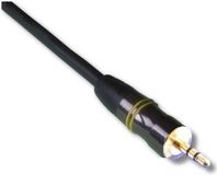 Lineaire LINEAR X196LH audiokabel, stereo, 3,5 mm, mannelijk/mannelijk, vergulde contacten, aluminium afwerking, voor versterkers, hifi-installatie, tv, soundbar, smartphone, tablet, pc, enz. 10 m